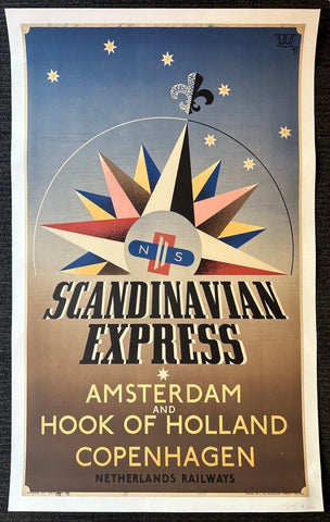 Link to  Scandinavian Express PosterHolland 1947  Product