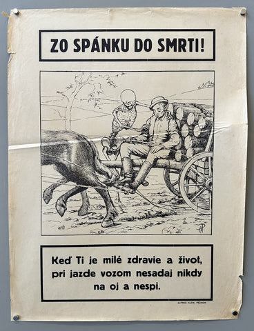 Link to &nbsp;Zo spánku do smrti!Slovakia, c.1930's &nbsp;Product