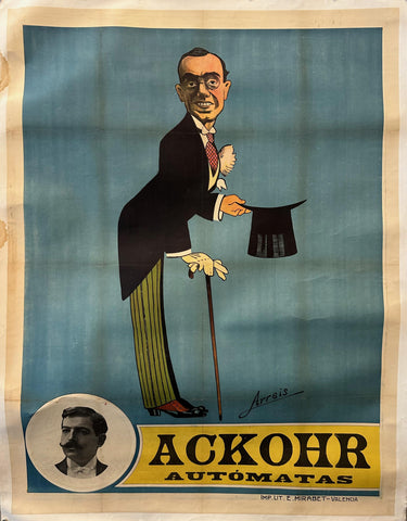 Link to  Ackohr Autómatas PosterSpain, c. 1910s  Product
