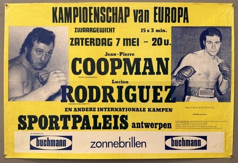 Link to  Kampioenschap van Europa Zwaargewicht PosterNetherlands, 1977  Product