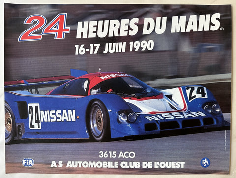 24 Heures Du Mans 1990 Poster
