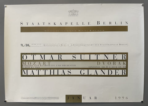 Link to  STAATSKAPELLE BERLINGermany, 1996  Product