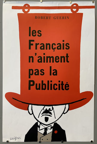 Les Français n'aiment pas la Publicité