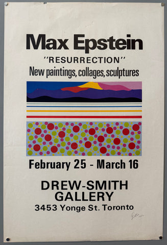 Link to  Max Epstein "Resurrection"Canada, 1972  Product
