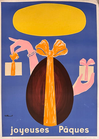 Link to  Joyeuses Pâques poster ✓France, C.1975  Product