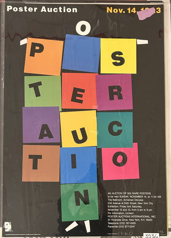 Link to  Poster Auction Nov 14 XVIIUSA, 1993  Product