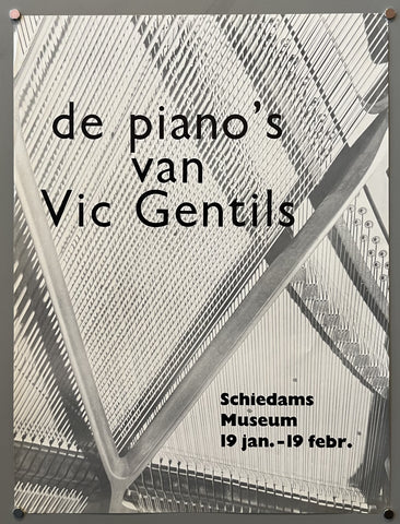 Museum Schiedam Vic Gentils Poster