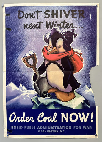 Don's shiver next winter... order coal now!