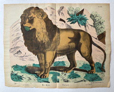 Link to  The Lion No. 123France/Germany, c. 1860s  Product