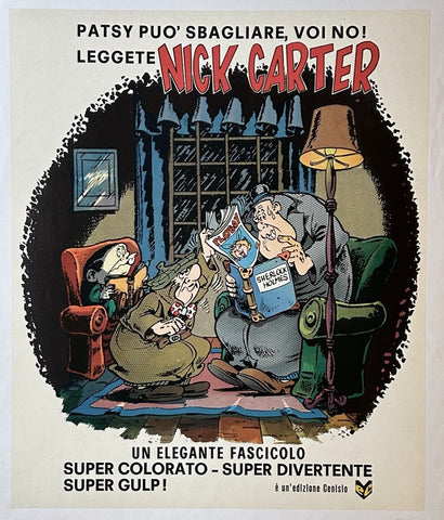 Link to  Leggete Nick Carter Poster ✓Italy, 1975  Product