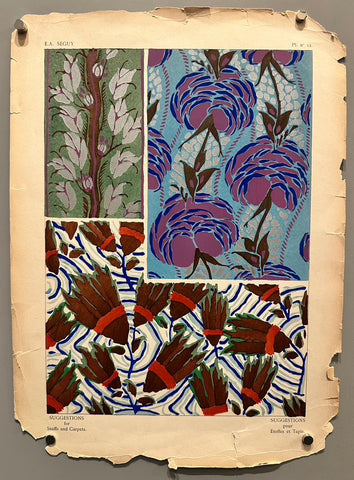 Suggestions pour Étoffes et Tapis - Pl.12