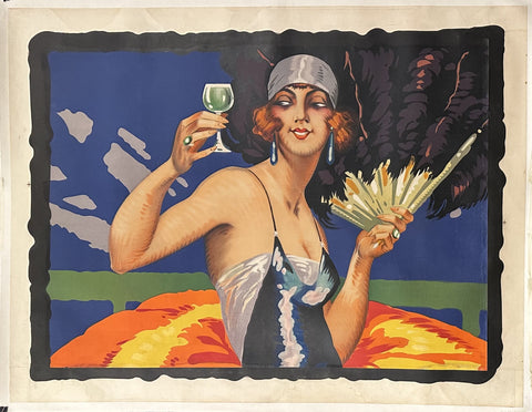 Link to  Fap' Anis Liquor (Half of Poster)France, c. 1930s  Product