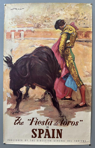 Link to  La "Fiesta de Toros" Poster (Paper)Spain, c. 1950s  Product