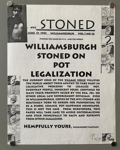 NYC Stoned Williamsburgh / Medical Marijuana and AIDS Research