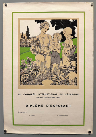 Diplôme d'Exposant