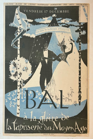 Link to  La Tapisserie du Moyen Age Poster ✔France, c. 1930  Product