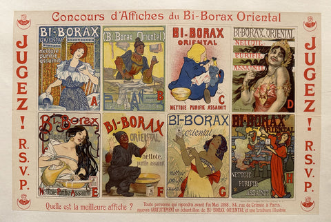 Link to  Concours d'Affiches du Bi-Borax OrientalFrance, 1898  Product