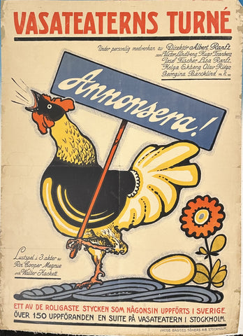 Link to  VASATEATERNS TURNÉSweden, c. 1940  Product