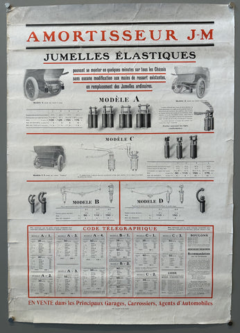 Link to  Amortisseur J-M PosterFrance, c. 1913  Product