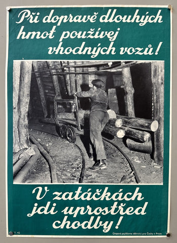 Při dopravě dlouhých hmot používej vhodné vozy!