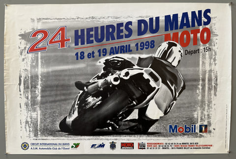Link to  24 Heures du Mans Moto 1998 PosterFrance, 1998  Product