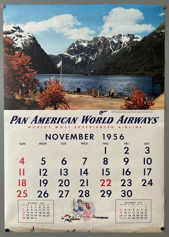 Link to  Pan American World Airways November 1956USA, 1955  Product