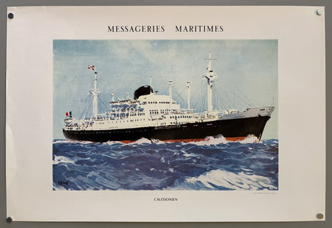 Link to &nbsp;Messageries Maritimes - CalédonienFrance, c.1952's &nbsp;Product