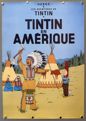 Link to &nbsp;Tintin en AmériqueFrance, c.1990's &nbsp;Product