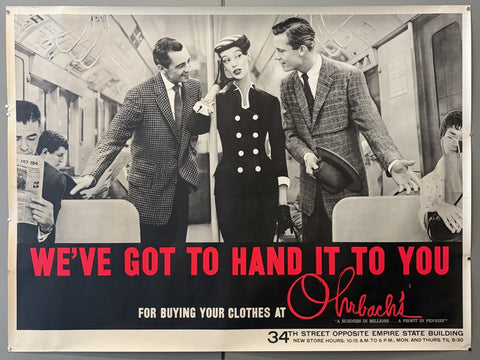We've got to hand it to you - Ohrbach's