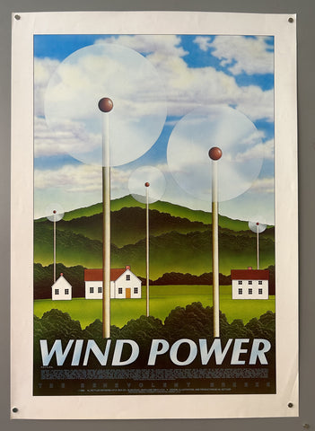 Wind Power The Benevolent Breeze Poster