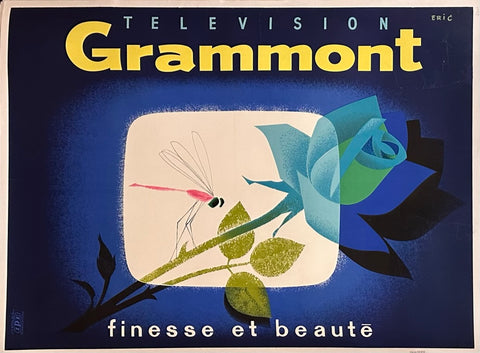 Link to  Television GrammontFrench Poster, 1960  Product