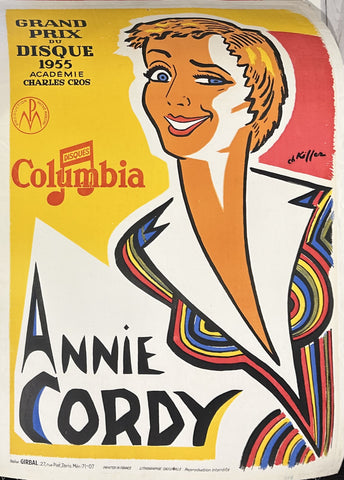 Link to  Annie Cordy Columbia DisquesFrance, c. 1955  Product