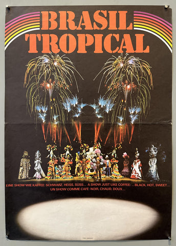Brasil Tropical Poster