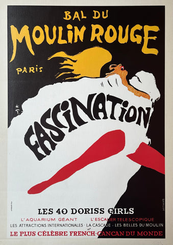 Link to  Bal Du Moulin Rouge Fascination Poster ✓France, c. 1960.  Product