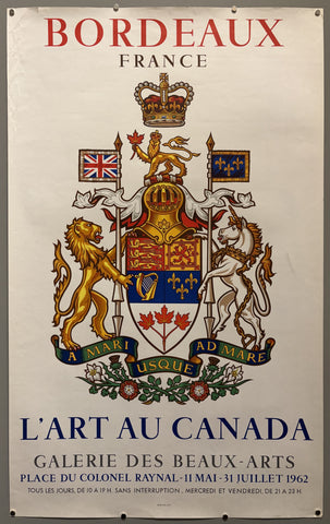 Link to &nbsp;L'Art au CanadaFrance, 1962 &nbsp;Product