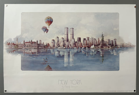 Link to  New York Skyline PosterUnited States, 2000  Product
