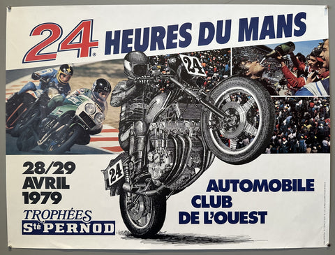 Link to  24 Heures du Mans Moto 1979 PosterFrance, 1979  Product