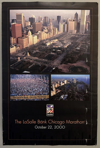 Link to  The LaSalle Bank Chicago Marathon PosterUSA, 2000  Product