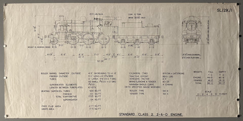 Standard Class 2 2-6-0 Engine