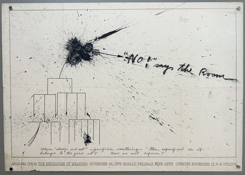 Arakawa Ronald Feldman Fine Arts