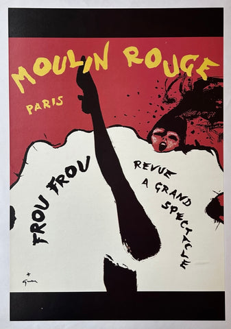 Link to  Kick Moulin Rouge Poster ✓France, c. 1970.  Product