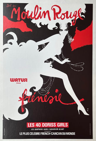 Link to  Bal Du Moulin Rouge Poster ✓France, c. 1960.  Product