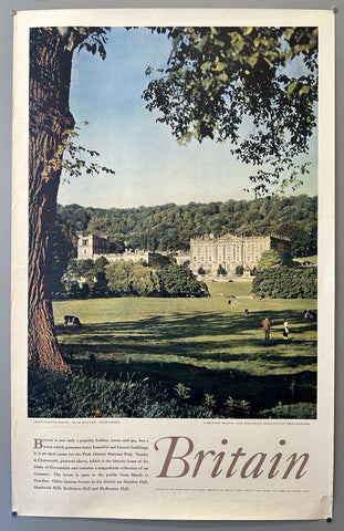 Link to  Chatsworth House, Near Buxton, DerbyshireGreat Britain, 1960s  Product