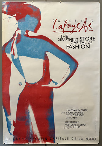 Link to &nbsp;Galeries Lafayette Capital of FashionFrance, c. 1990s &nbsp;Product