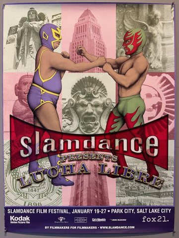 Slamdance Lucha Libre Poster