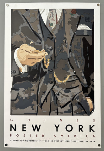 Goines New York Poster