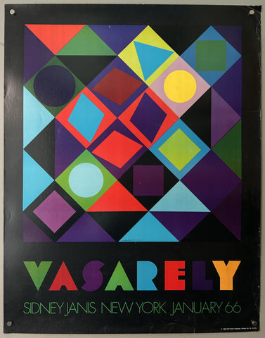 Vasarely Sydney Janis New York