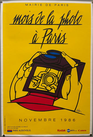 Link to  Mois de la Photo a Paris PosterFrance, 1986  Product