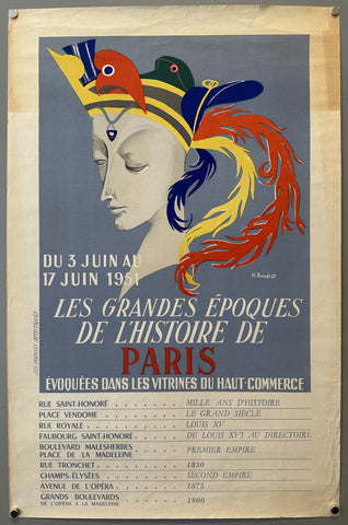Link to  Les Grandes Époques de L'Histoire de ParisFrance, c. 1951  Product