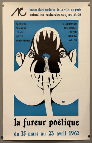 Link to &nbsp;La Fureur PoétiqueFrance, 1967 &nbsp;Product